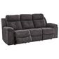 Ashley Brysonview Manual Reclining Sofa in Charcoal, , large