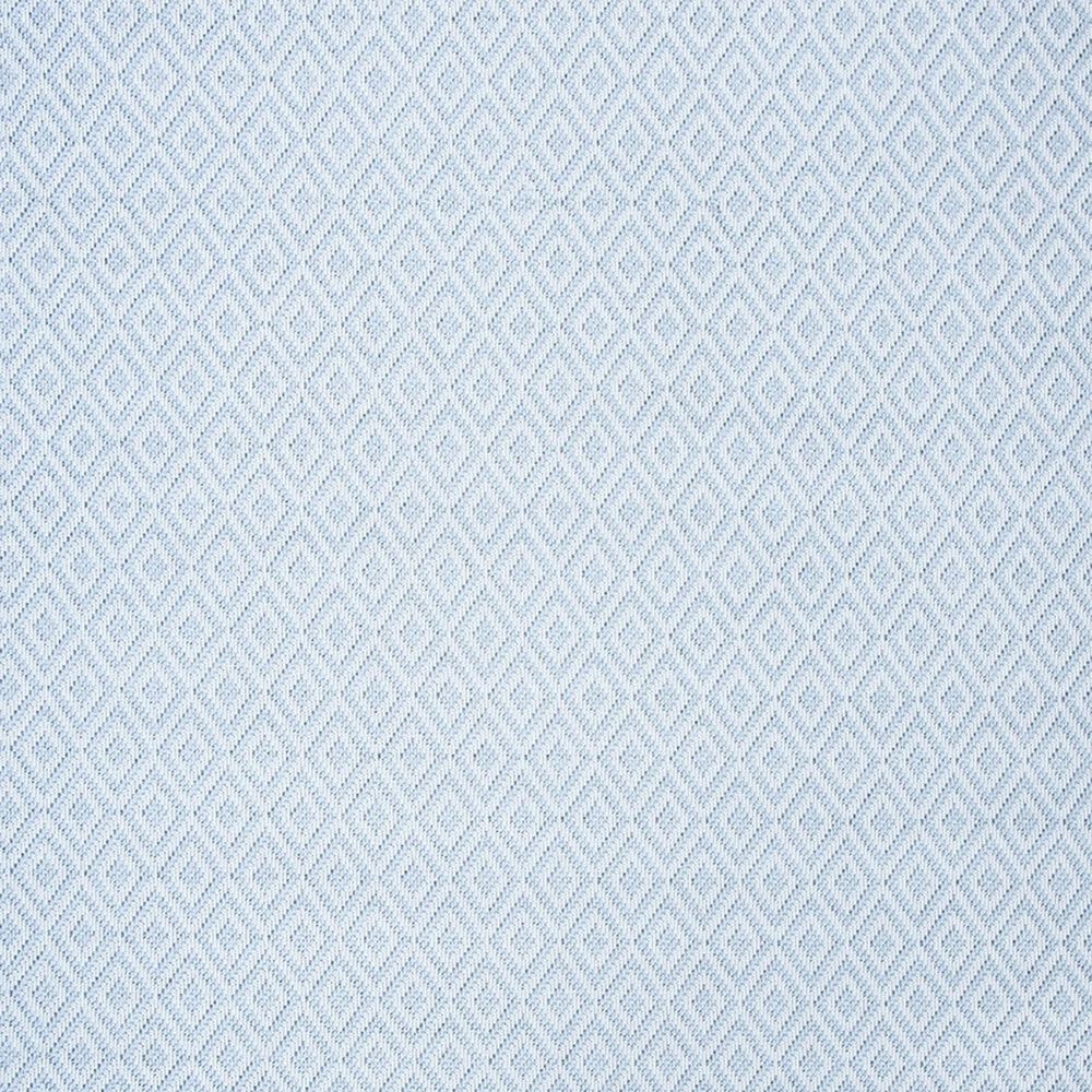 Safavieh Bermuda Geometric 2&#39; x 6&#39; Light Blue and Cream Indoor/Outdoor Area Performance Rug, , large
