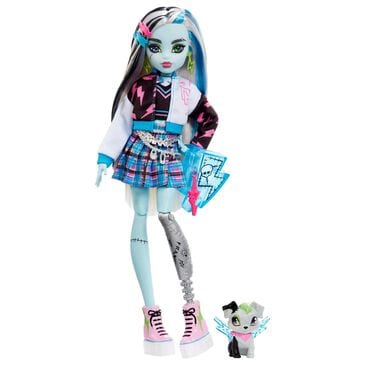 Monster High Frankie Stein Doll with Pet and Accessories, , large