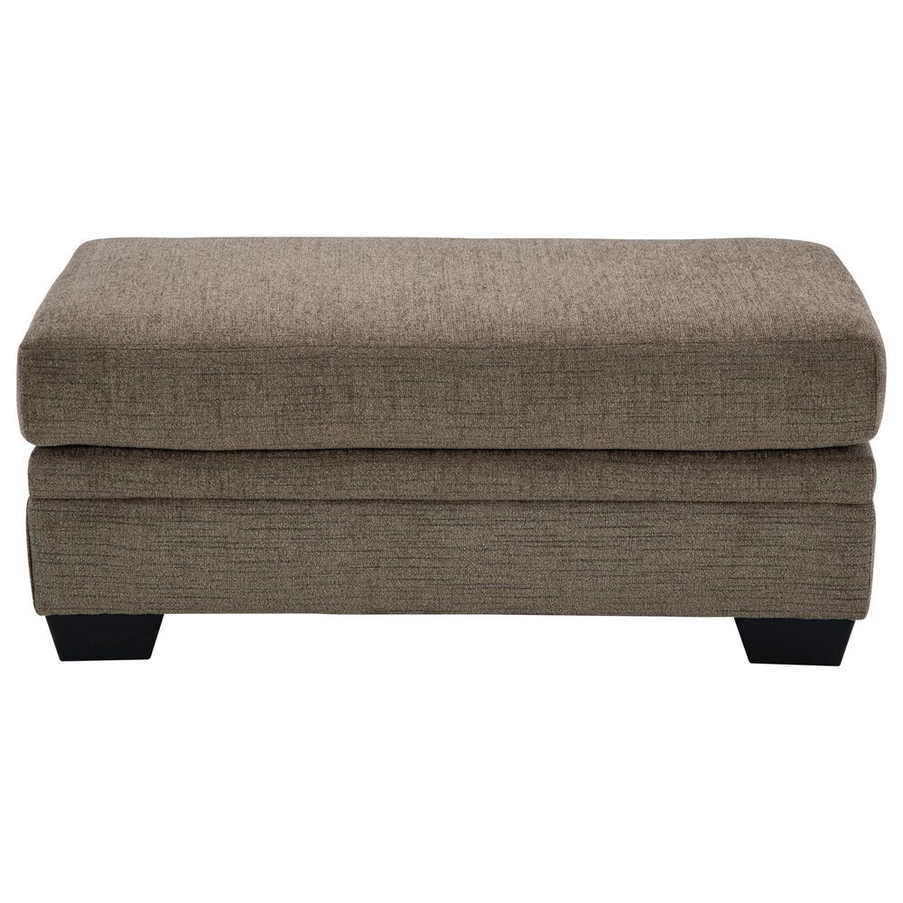 Ashley Stonemeade Chair and a Half with Ottoman in Nutmeg, , large