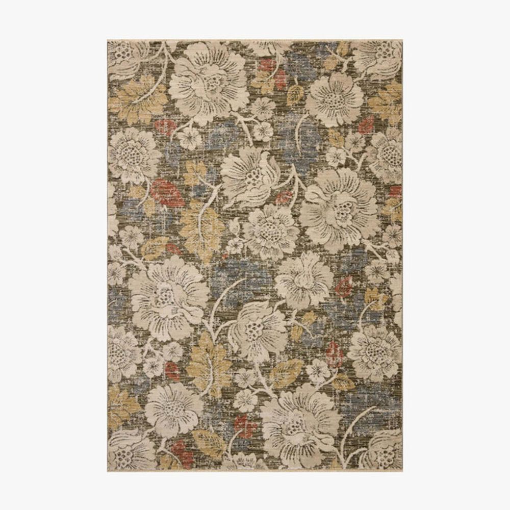 Loloi Eileen Olive and Multicolor 2"6" x 7"6" Runner, , large