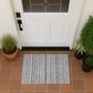 Dalyn Rug Company Soft Essentials Striped Pewter 2"6" x 3"10" Indoor/Outdoor Area Rug, , large