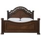 Ashley Lavinton Queen Poster Bed in Rich Cherry Brown, , large