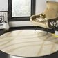 Safavieh Adirondack ADR125W 6" Round Cream and Champagne Area Rug, , large