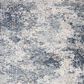 Safavieh Martha Stewart Cosmopolitan Waze Abstract 5"3" x 7"6" Cream and Blue Area Rug, , large