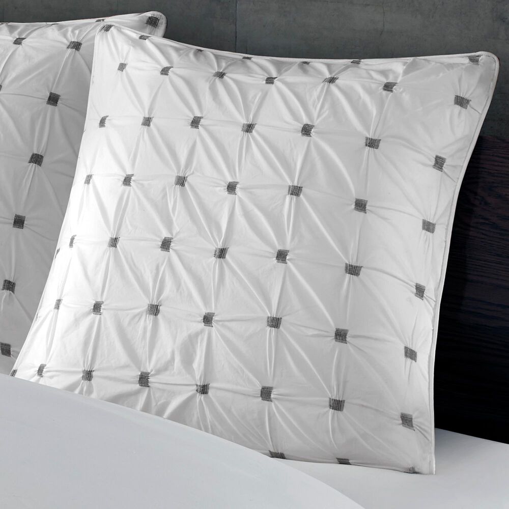 Hampton Park Jane Euro Sham in White, , large
