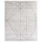 Surya Hightower Charcoal, White and Black 6" x 9" Area Rug, , large