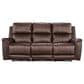 Ashley Bleckley Power Reclining Sofa in Espresso, , large