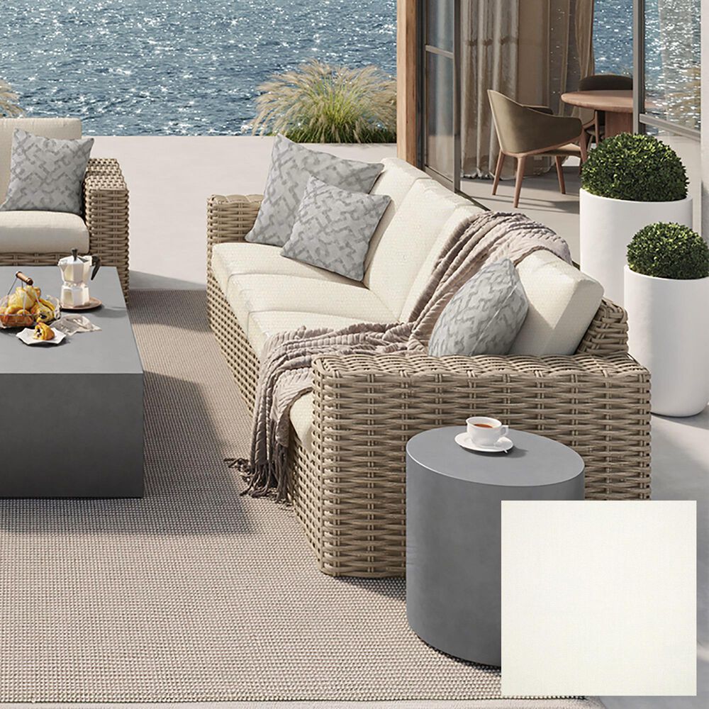 Other Mia XL Patio Stationary Sofa W/ Cushions in Barley | Shop NFM