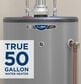 GE Appliances RealMAX Choice 50-Gallon Tall Natural Gas Atmospheric Water Heater, , large
