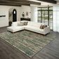 Dalyn Rug Company Winslow 9" x 12" Olive Indoor/Outdoor Area Rug, , large
