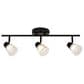 Vaxcel Dalton 3-Light Semi Flush Mount in Matte Black, , large