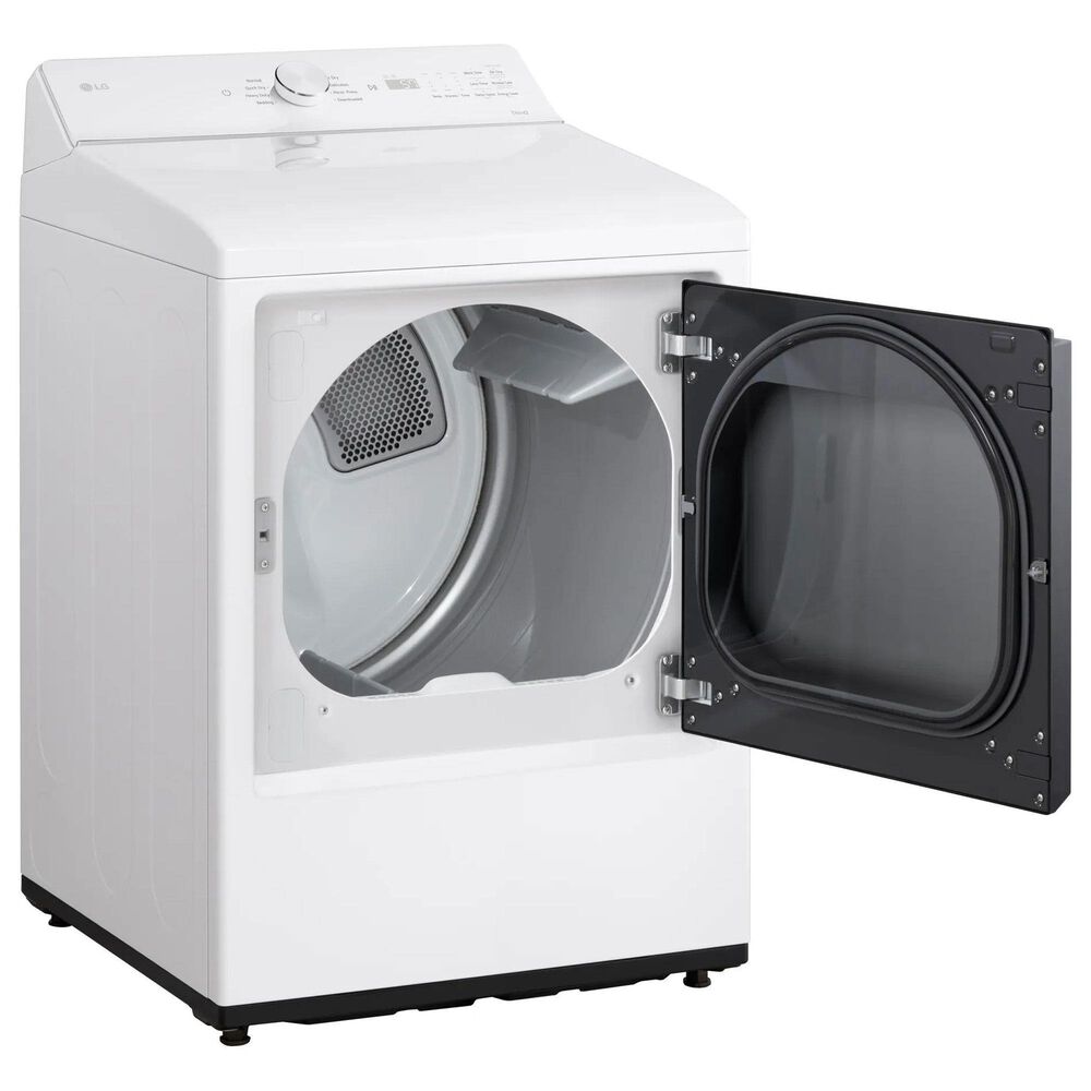 LG 5 Cu. Ft. Smart Top Load Washer and 7.3 Cu. Ft. Electric Dryer Laundry Pair in Alpine White, , large