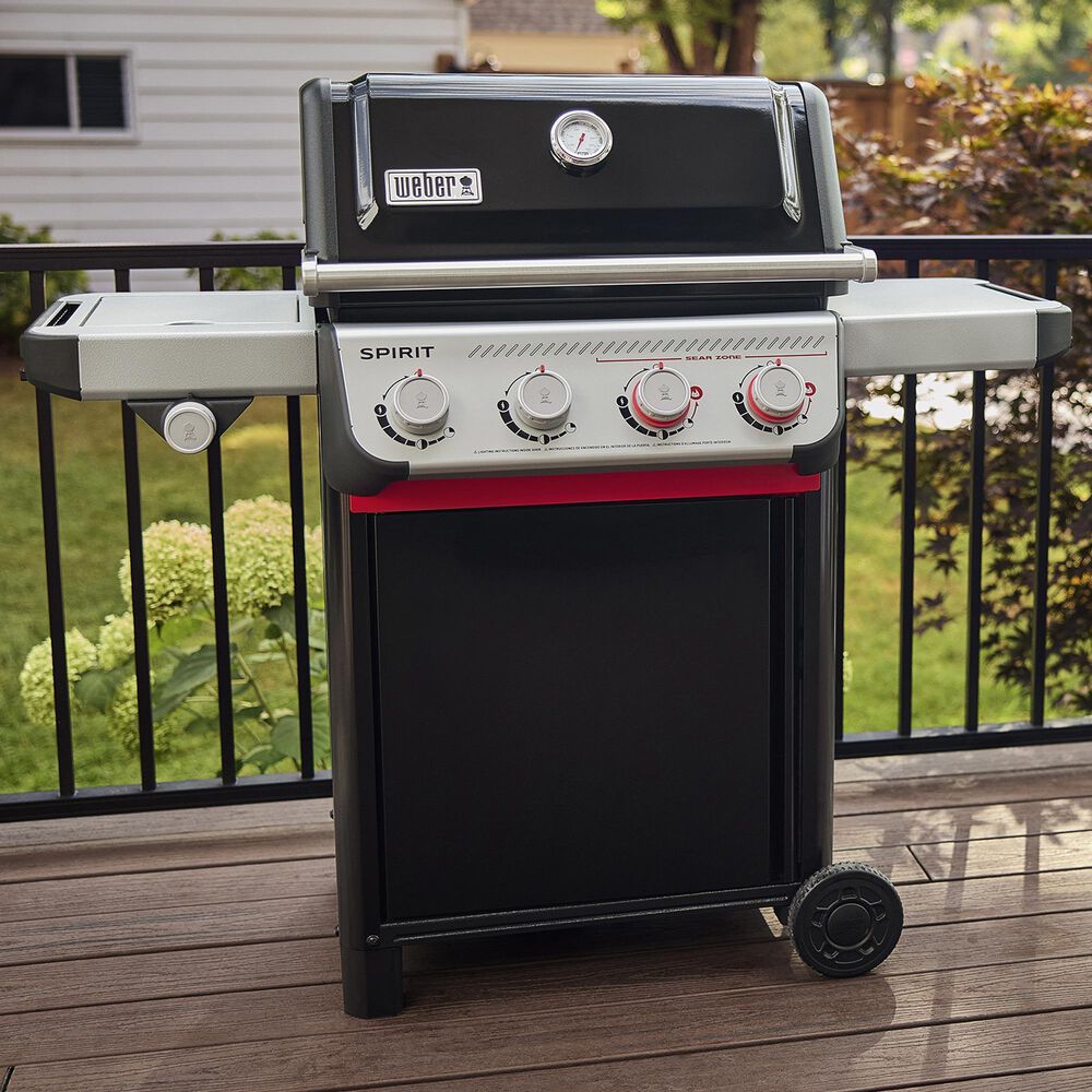 Weber Spirit E-435 Liquid Propane Gas Grill in Black, , large