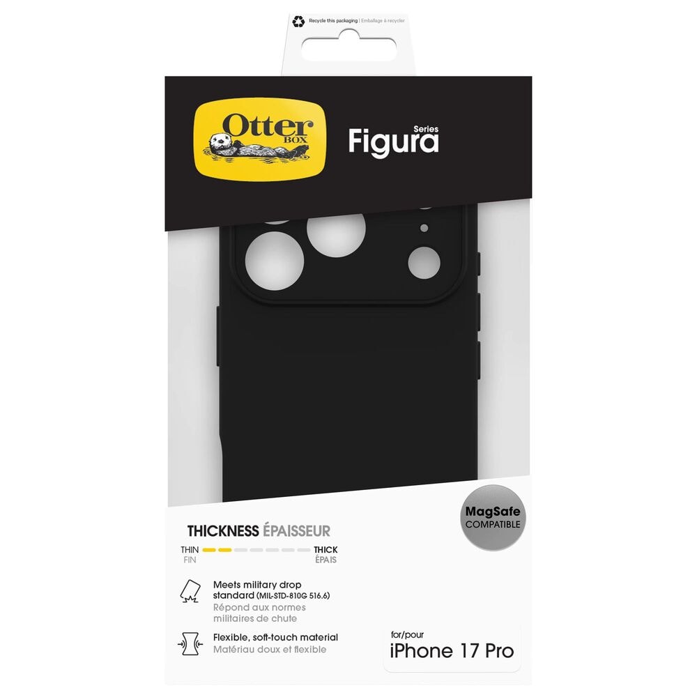 OtterBox Figura Case for iPhone 17 Pro in Black, , large