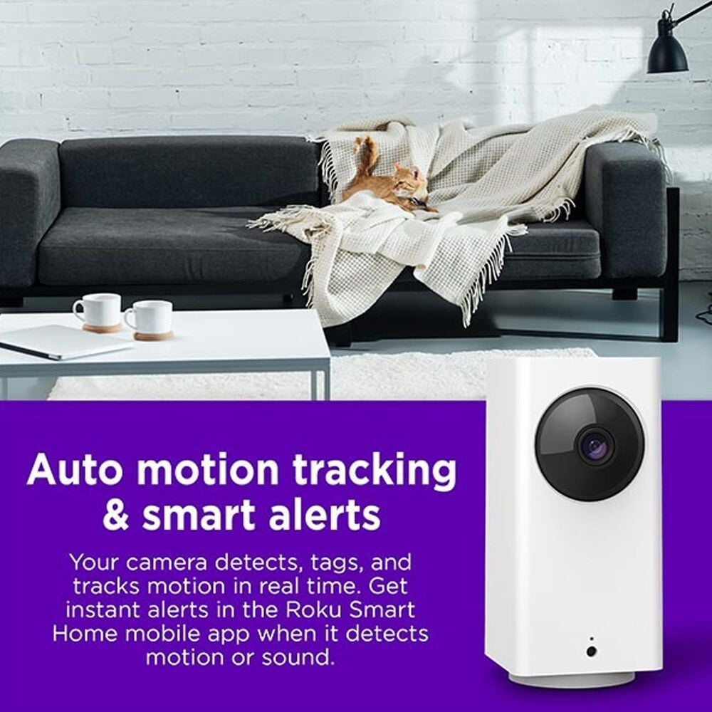 Roku Smart Home Indoor Camera 360 in White, , large