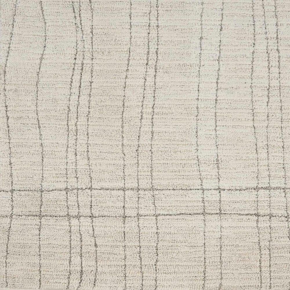 Nourison Andes AND03 3&#39;11&quot; x 5&#39;11&quot; Ivory and Grey Area Rug, , large