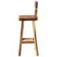 Baxton Studio Luli Bar Stool in Natural Brown, , large