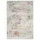 Nourison Glitz GLZ23 Grey and Multicolor 3"11" x 5"11" Area Rug, , large