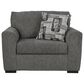 Ashley Gardiner Oversized Chair in Pewter, , large