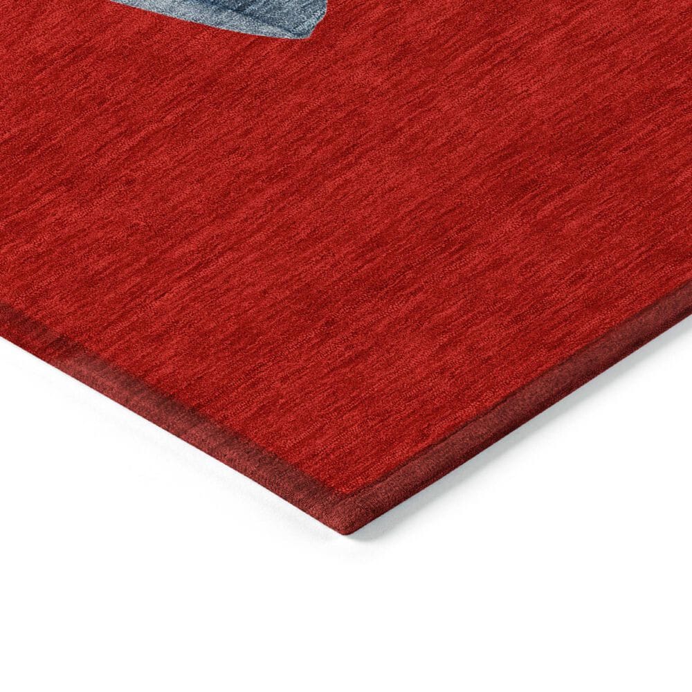 Dalyn Rug Company Wonderland WN34 Red 1&#39;8&quot; x 2&#39;6&quot; Area Rug, , large