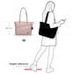 Swissdigital Katy Rose NG Tote Bag with LED Light in Lotus, , large