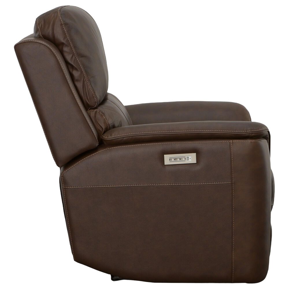 Flexsteel Henry 2-Piece Power Reclining Sofa and Recliner in Burnt Umber Brown, , large