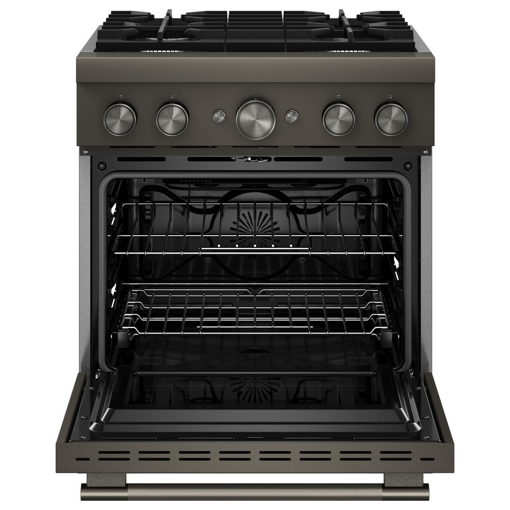 KitchenAid 4.1 Cu. Ft. Commercial-Style Dual Fuel Range in Black Ore, , large