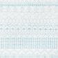 Safavieh Tulum 8" x 10" Ivory and Turquoise Area Rug, , large