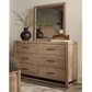 Viceray Collections Lodge and Loft Dresser Mirror in Blond Oak, , large