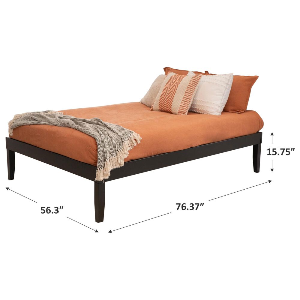Linden Boulevard Portix Full Platform Bed in Black, , large
