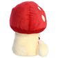 Aurora 13" Amanita Mushroom Stuffed Animal in Soft White and Red, , large