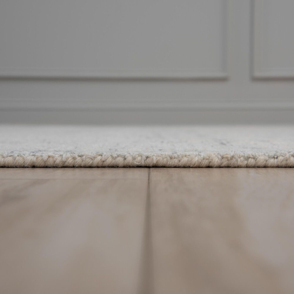 RIZZY Willow Blue, Ivory and Light Blue 2'6" x 8' Runner, , large