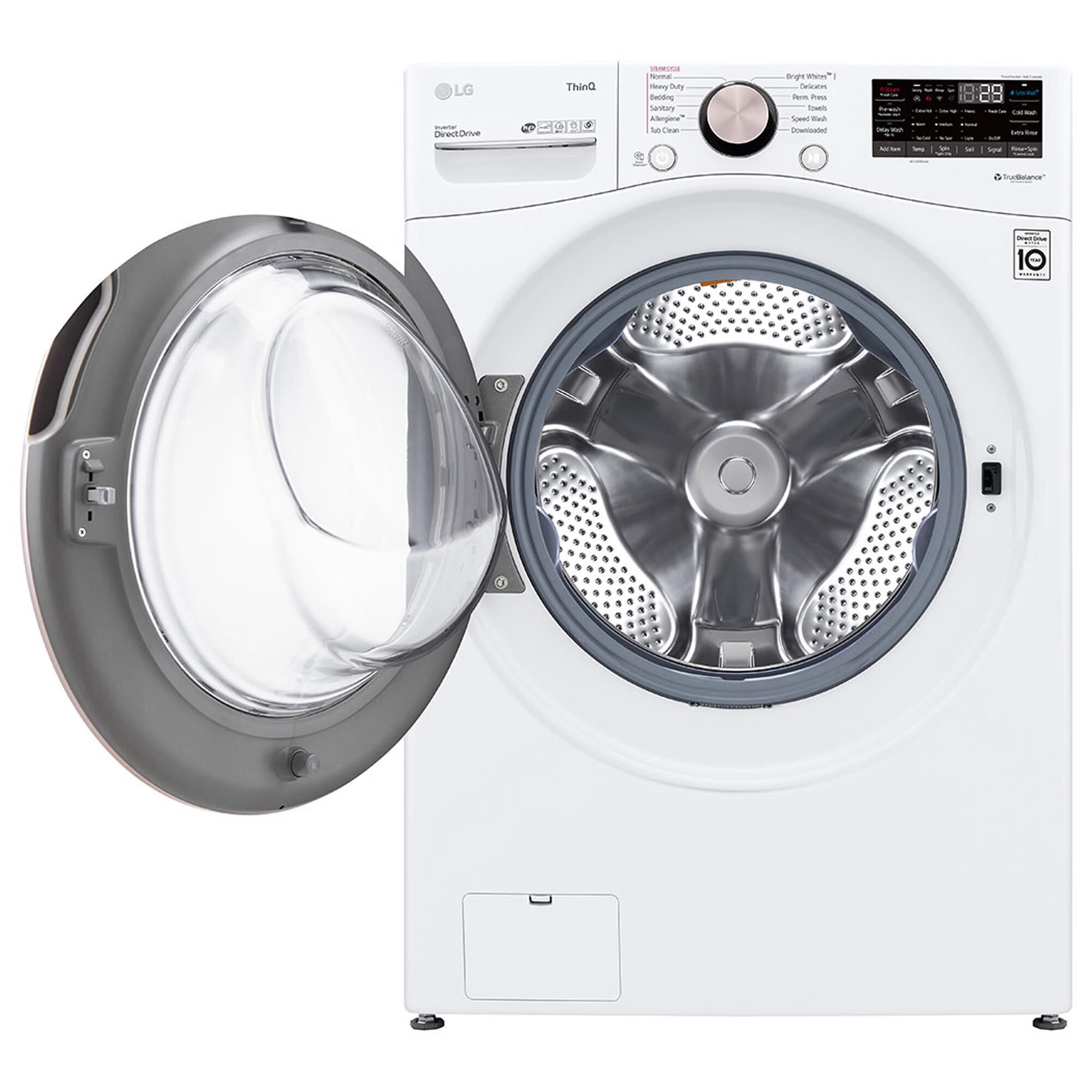 Lg 4.5 cuft on sale front load washer