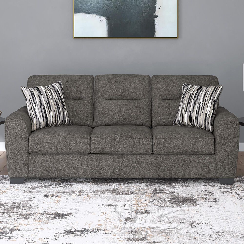 Ashley Olten Stationary Sofa in Graphite, , large