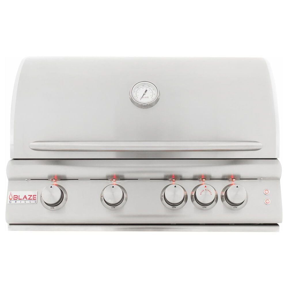 Blaze 32" LTE Gas Grill with 4-Burner in Stainless Steel, , large