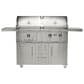 Coyote Outdoor 50" Hybrid Built-In Natural Gas Grill in Stainless Steel, , large