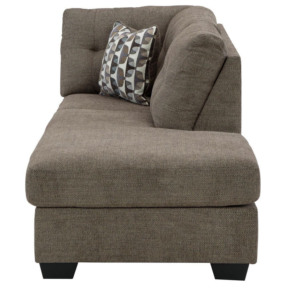 Ashley Mahoney 2-Piece Right Facing Sleeper Sectional with Chaise in Chocolate, , large