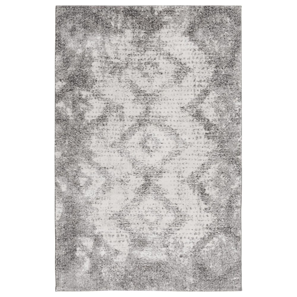 Central Oriental Structures Zahra Buff and Cloud 7"10 x 9"10" Area Rug, , large