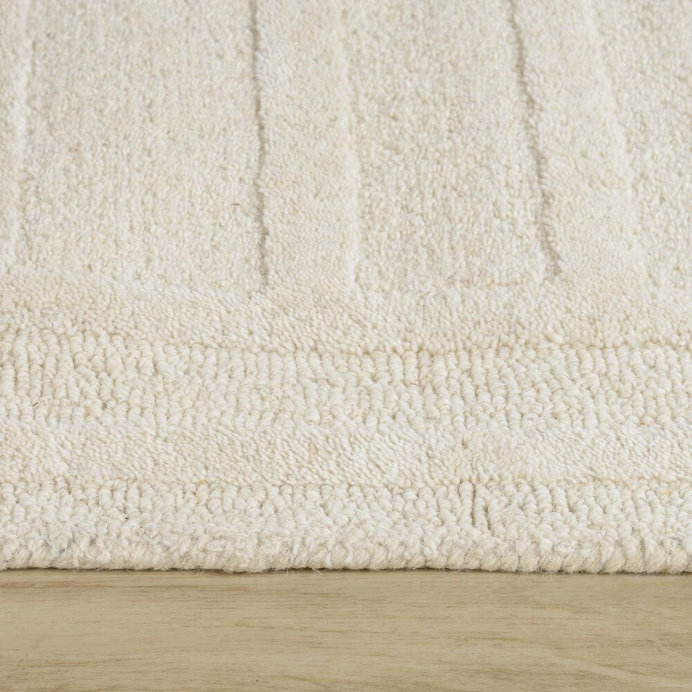 RIZZY Quinn Ivory 2'6" x 8' Runner, , large