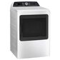 GE Profile 5.4 cu. ft. Capacity Washer with Smarter Wash Technology and FlexDispense and 7.4 cu. ft. Capacity Smart aluminized alloy drum Electric Dryer with Sanitize Cycle and Sensor Dry in White, , large
