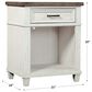 Riva Ridge Caraway 1 Drawer Nightstand in Aged Ivory, , large