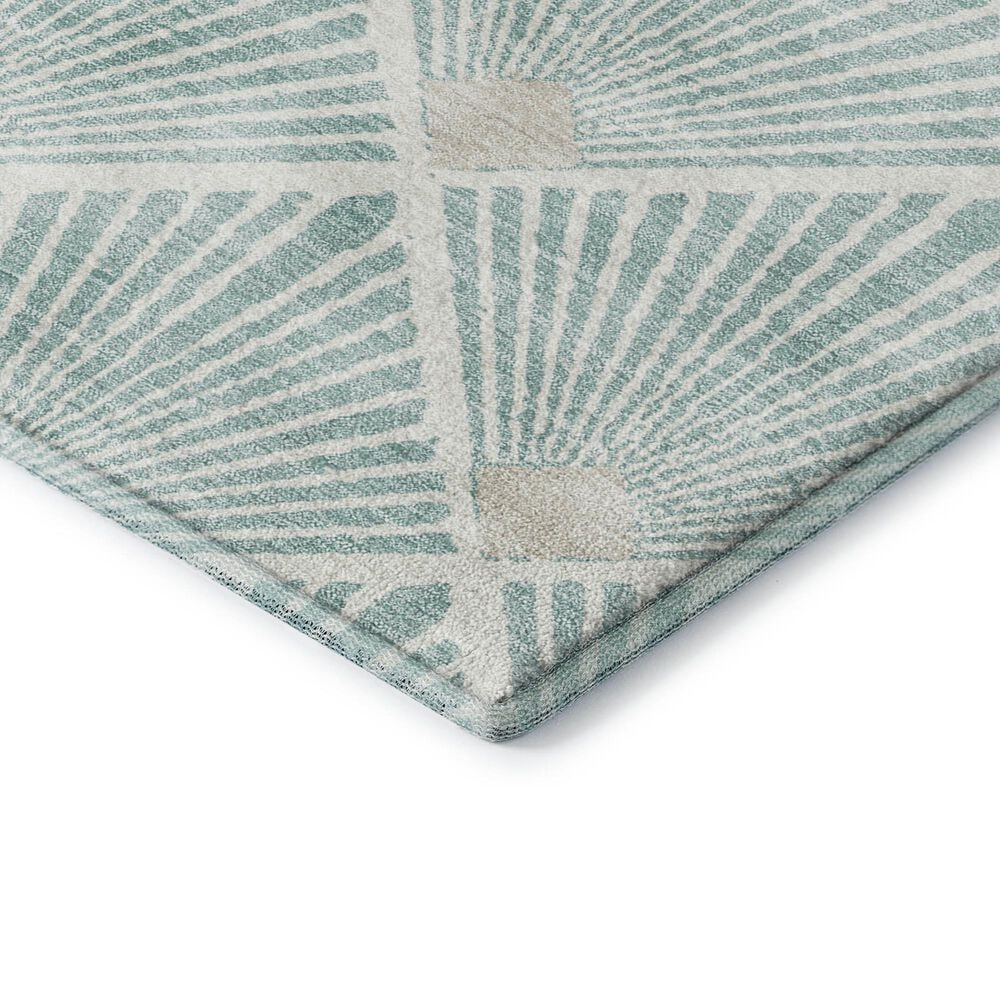 Dalyn Rug Company The Reserve TR9 Seafoam 2&#39;3&quot; x 7&#39;6&quot; Indoor/Outdoor Runner, , large