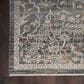 Nourison Lynx 2"3" x 10" Navy and Multicolor Runner, , large