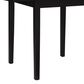 Linon Home Decor Torino Drop Leaf Dining Table in Black - Table Only, , large