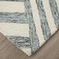 Feizy Wallace WAL8A42F Gray 8" x 10" Area Rug, , large