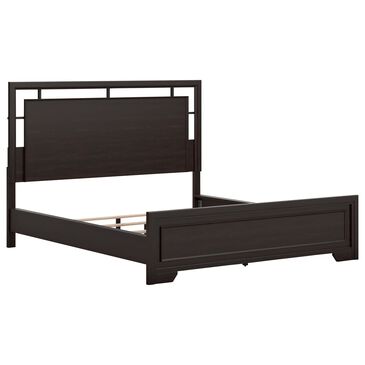 Ashley Covetown Caliifornia King Bed in Dark Brown, , large