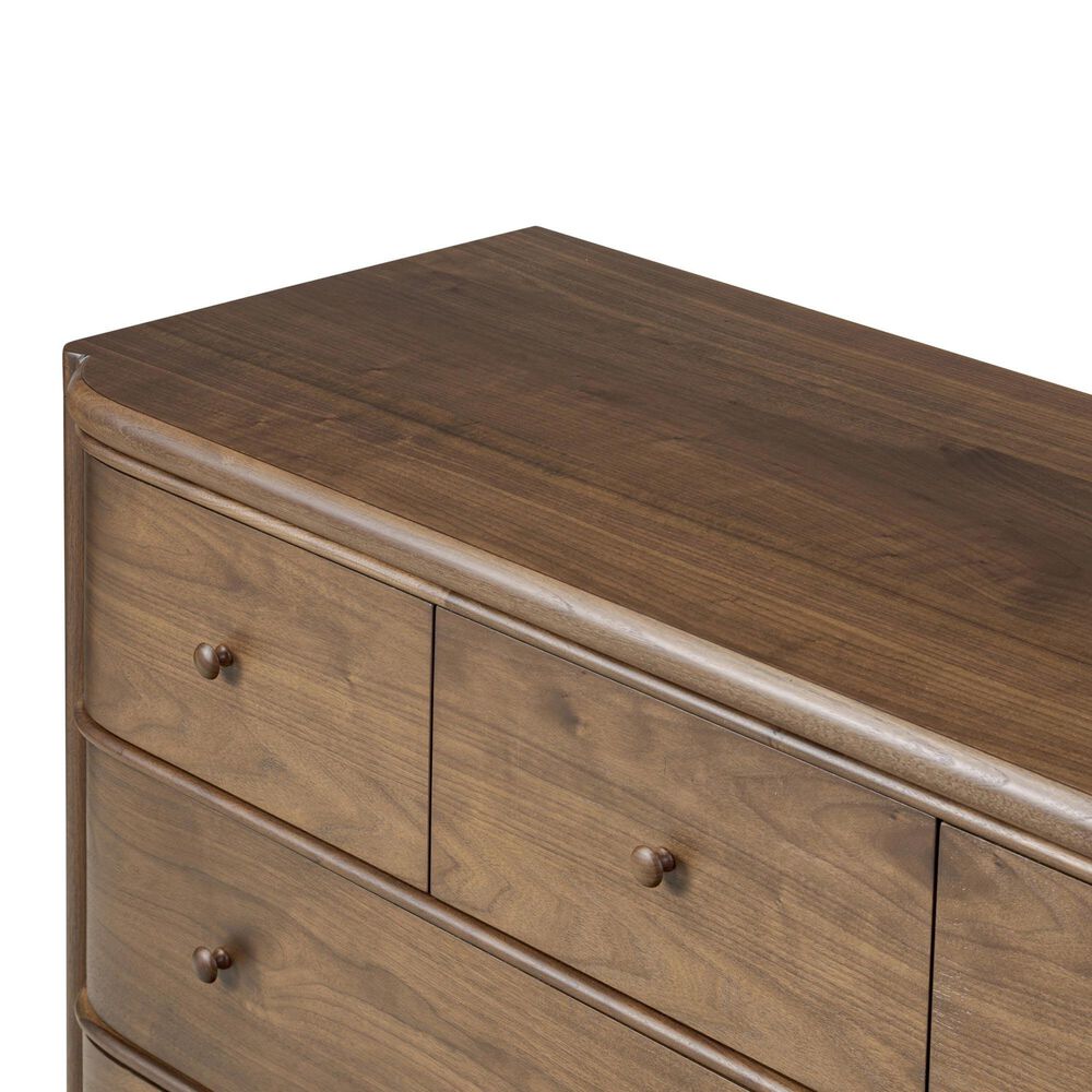 Amber Lewis x Four Hands Agatha 8 Drawer Dresser Only in Dark Brown Walnut, , large