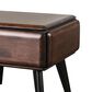 Furniture of America End Table with Storage Drawer in Rich Walnut, , large