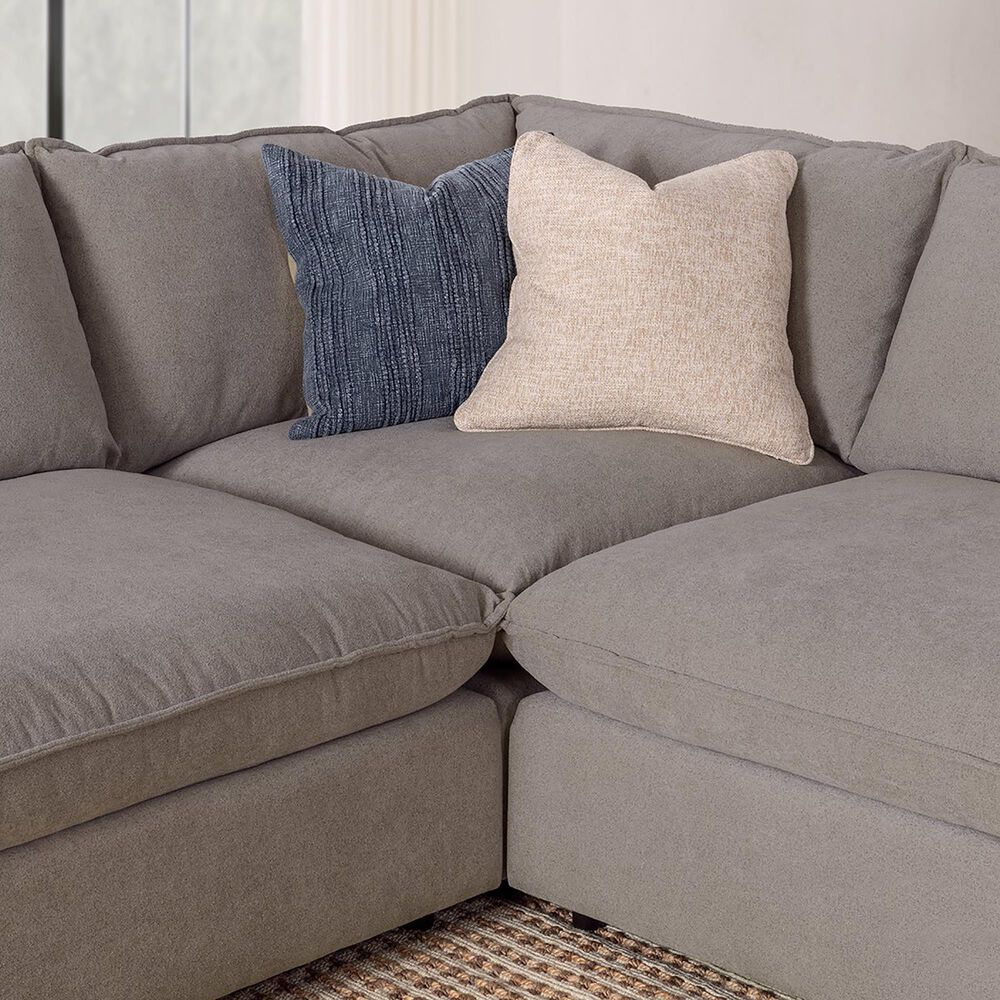 Classic Home Caplan 6-Piece Sectional in Elite Charcoal, , large